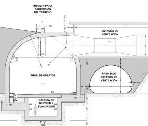 Fundación Barredo - Túnel de ensayos 'San Pedro de Anes' (Siero) 1 Diseño tunel San Pedro de Anes (Siero)